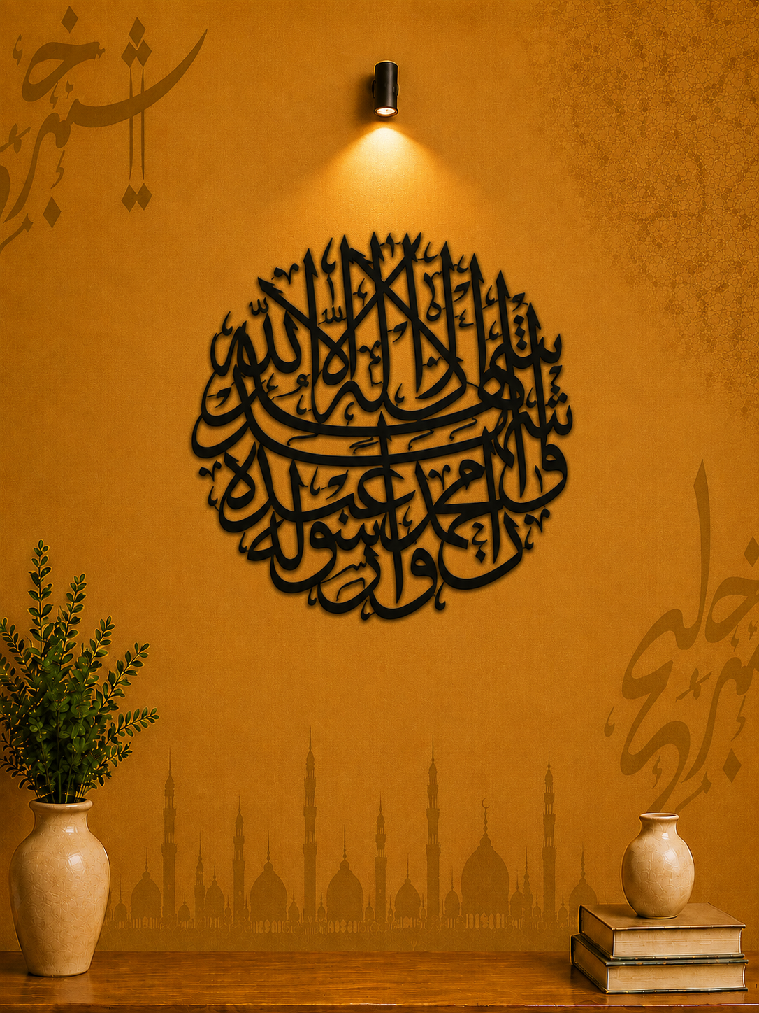 Kalma Shahadat Islamic Wall Art