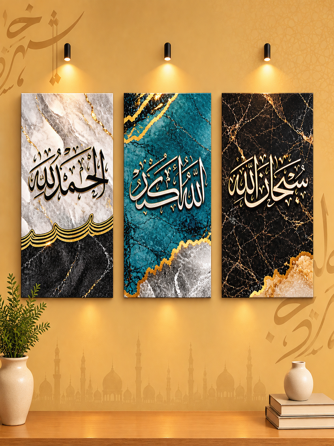 Islamic Wall Art Set