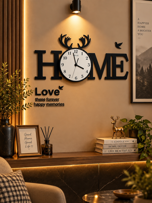 Home Love Wall Clock