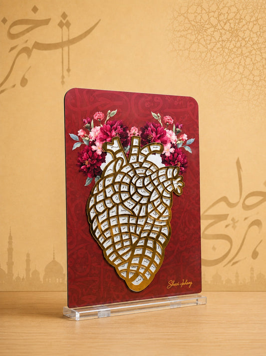 Sacred Heart Acrylic Table Stand
