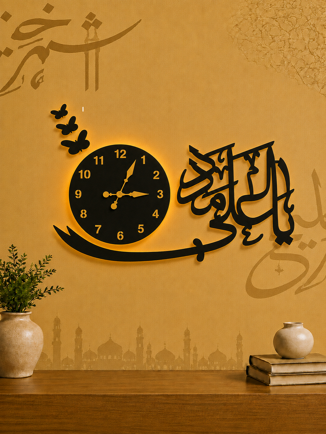 Ya Ali Madad Wall Clock in Pakistan