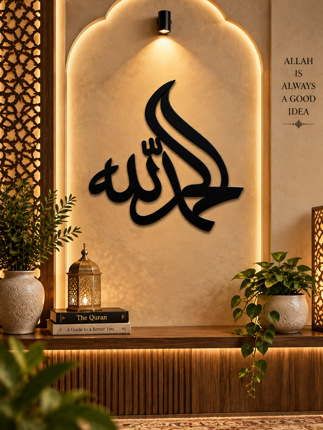 Alhamdulillah Islamic Wall Art