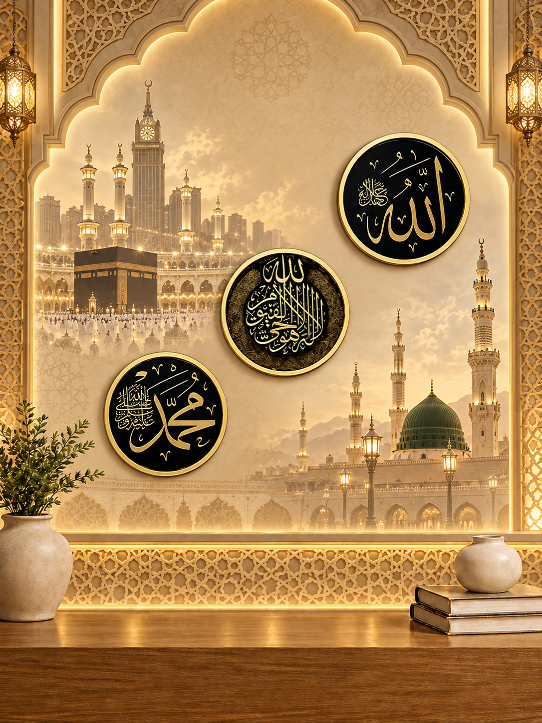 Allah Muhammad ﷺ Ayatul Kursi Wall Decor