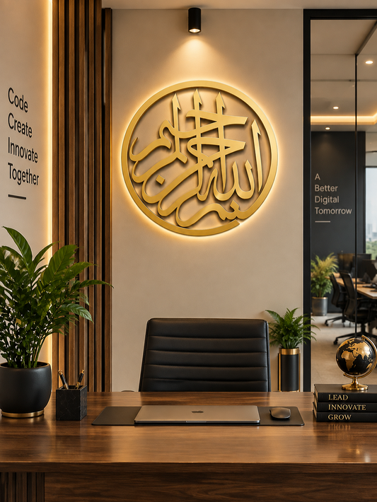 Bismillah Islamic Wall Art