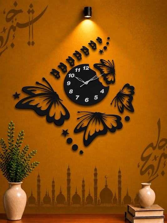 Butterfly Wall Clock