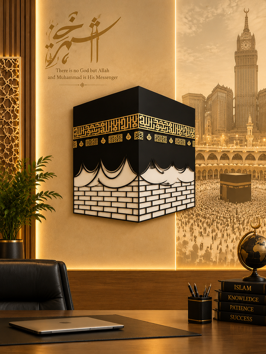 Holy Kaaba 3D Islamic Wall Decor