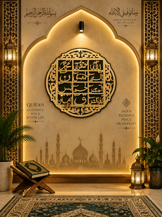 Loh E Qurani Islamic Wall Frame