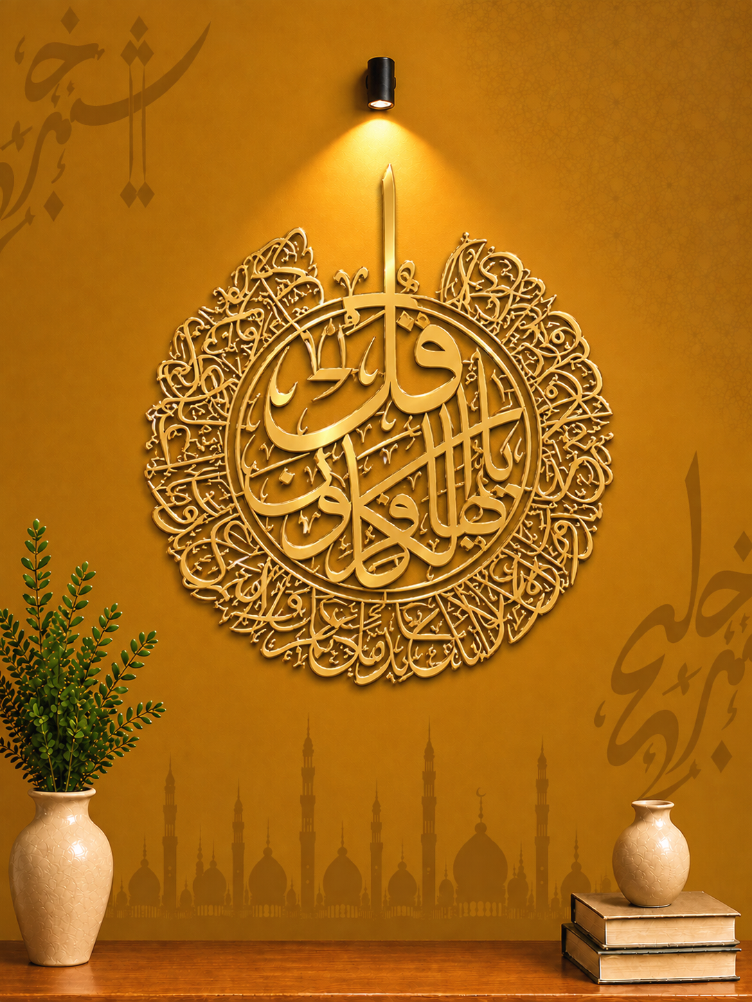 Surah Kafiroon Islamic Wall Art