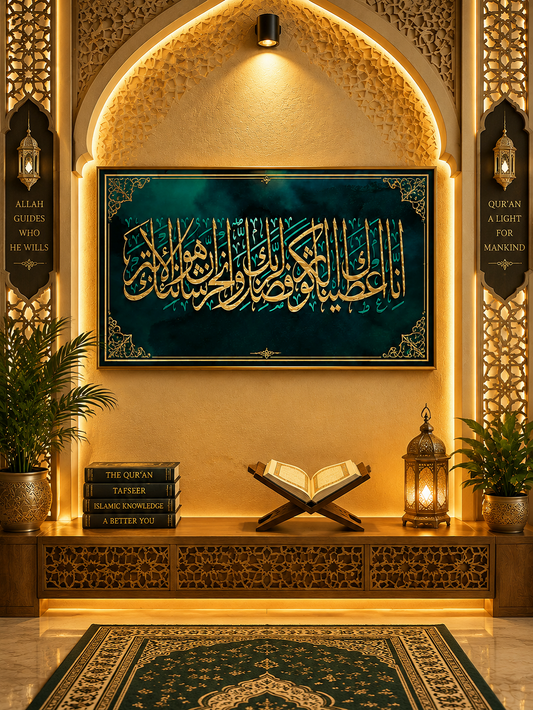 Surah Kausar Wall Frame Art